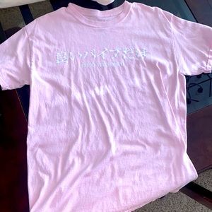 Pink T shirt for 10$.